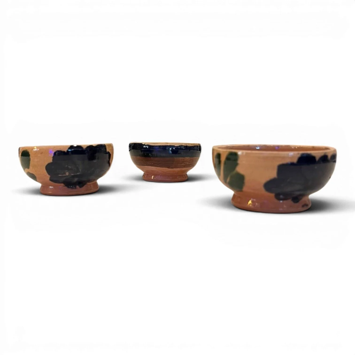 Handmade Clay Oaxaca Mini Bowl from Mexico featuring vibrant colors and authentic artisan pottery craftsmanship.