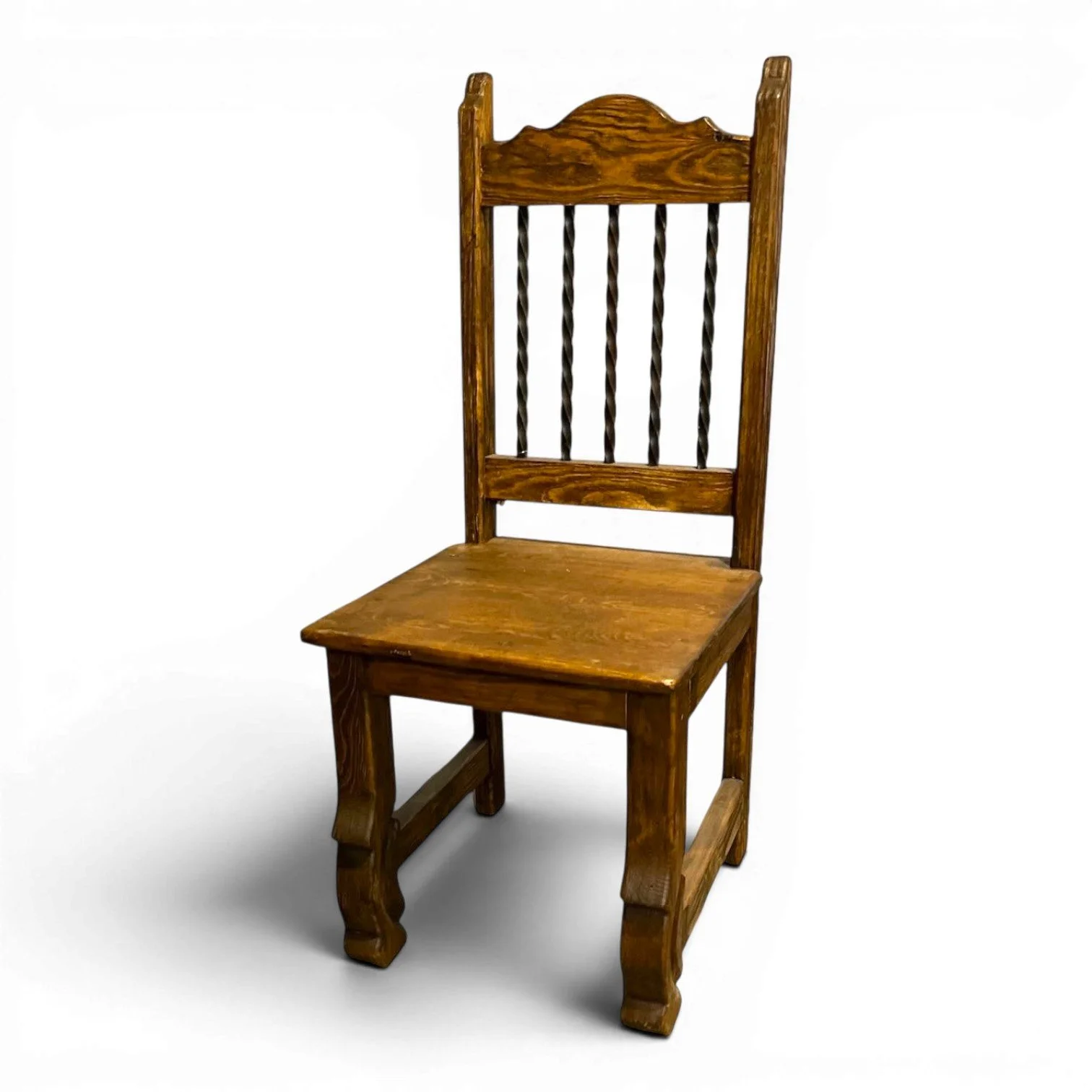 Hacienda Rústica Dining Chair | Handmade Mexican Wood Chair