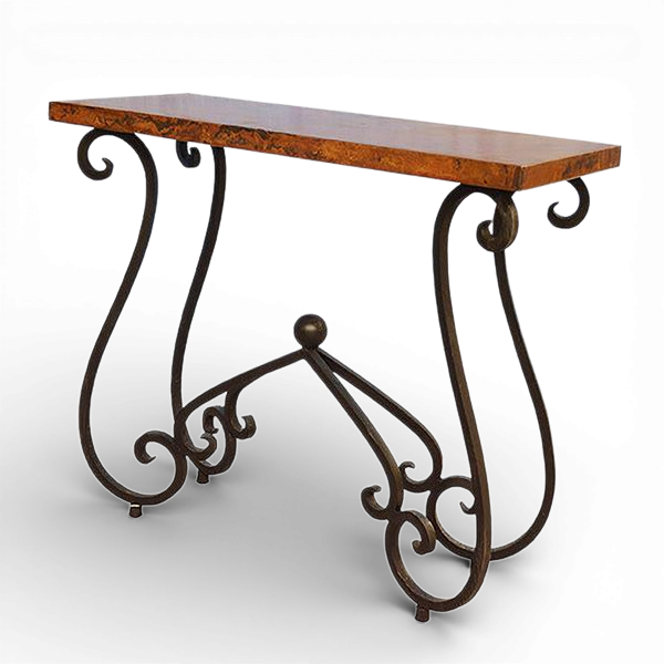 El Salado Copper Sofa Table