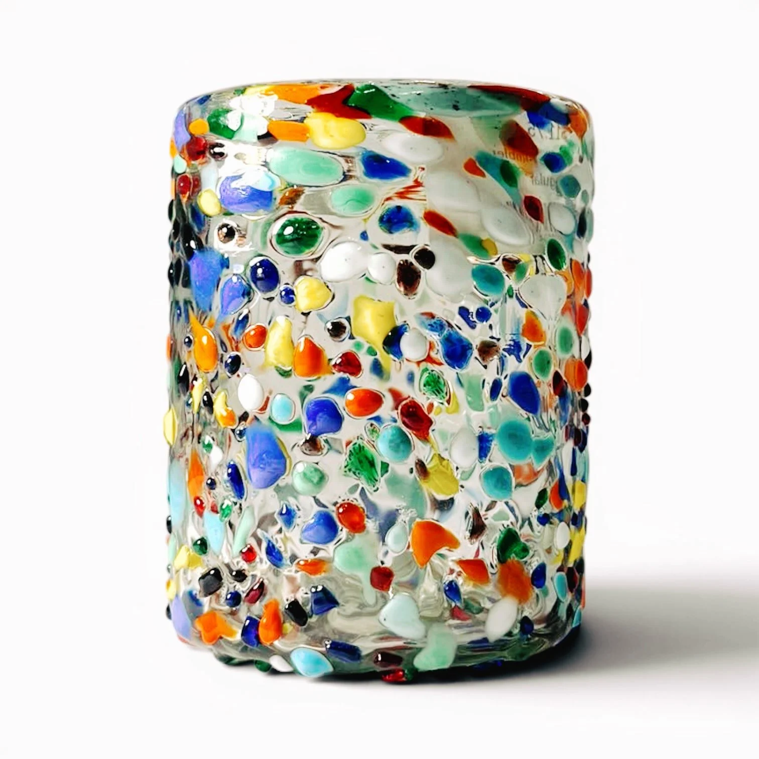 Guanajuato Tumbler | Handmade Mexican Confetti Glass