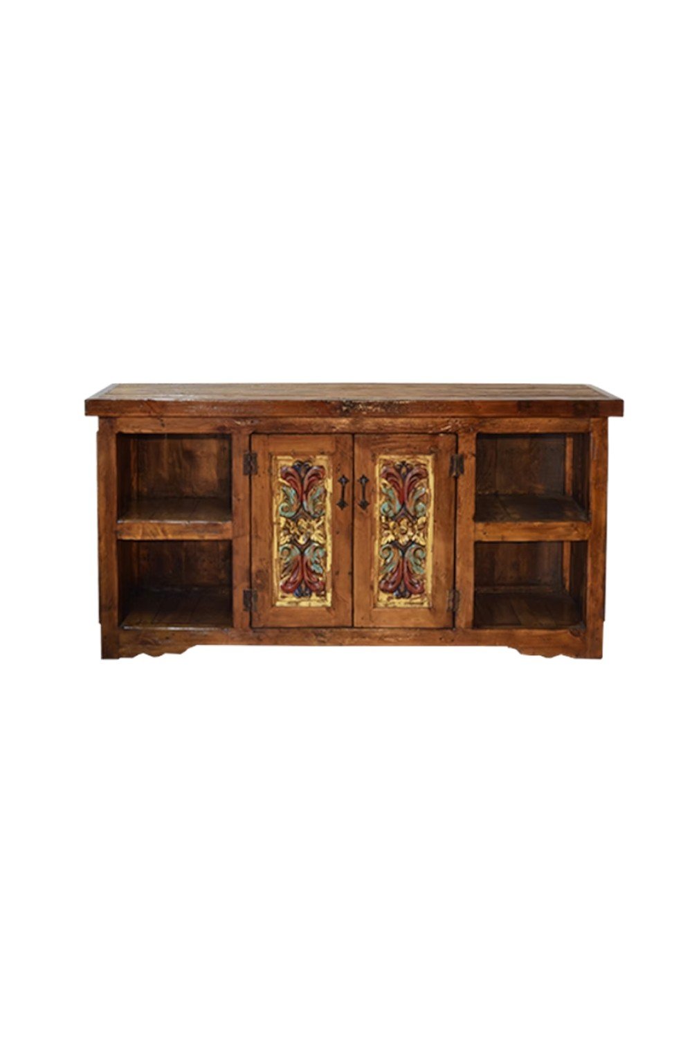 Palmillas Console – Handmade Mexican Hand-Carved Storage Console