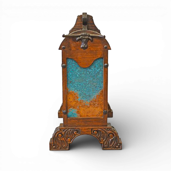 Villa de Ramos Turquoise Copper Saddle Stand