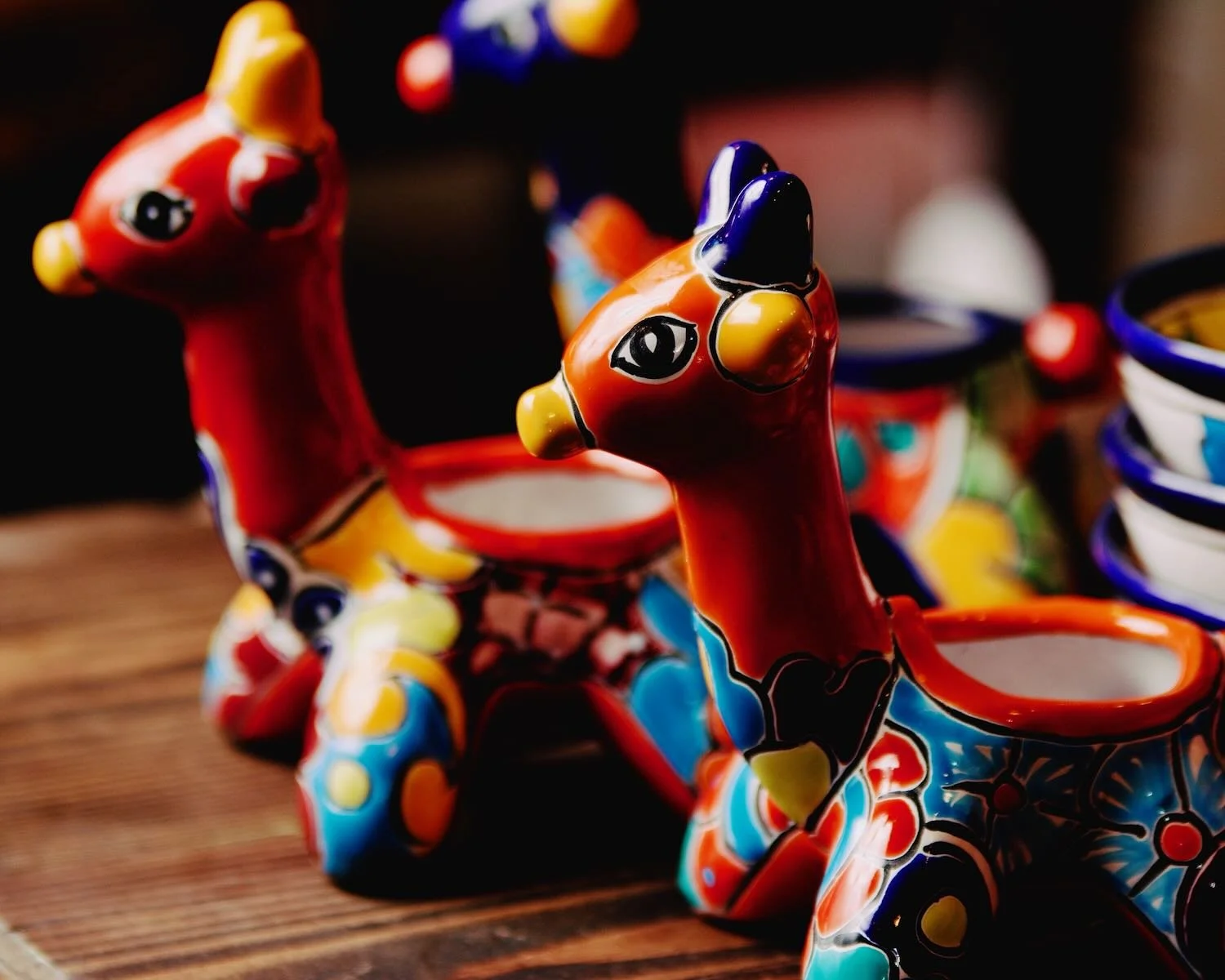Giraffe Planters from Mexico