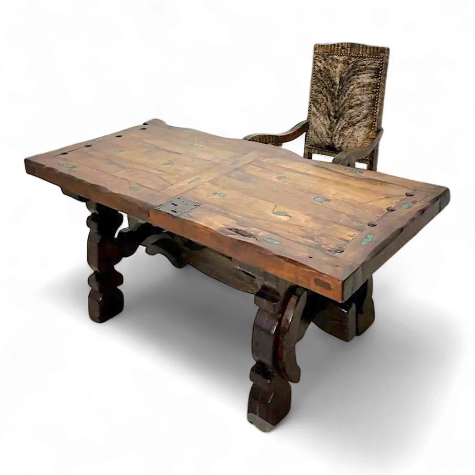 Hacienda Rústica Live Edge Mesquite Desk