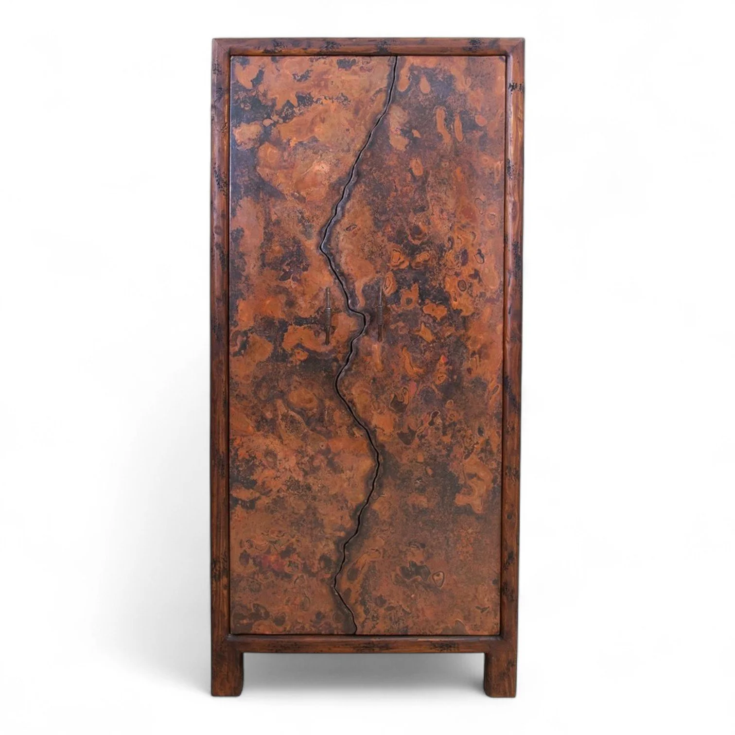 Volcán Copper Wine Cabinet