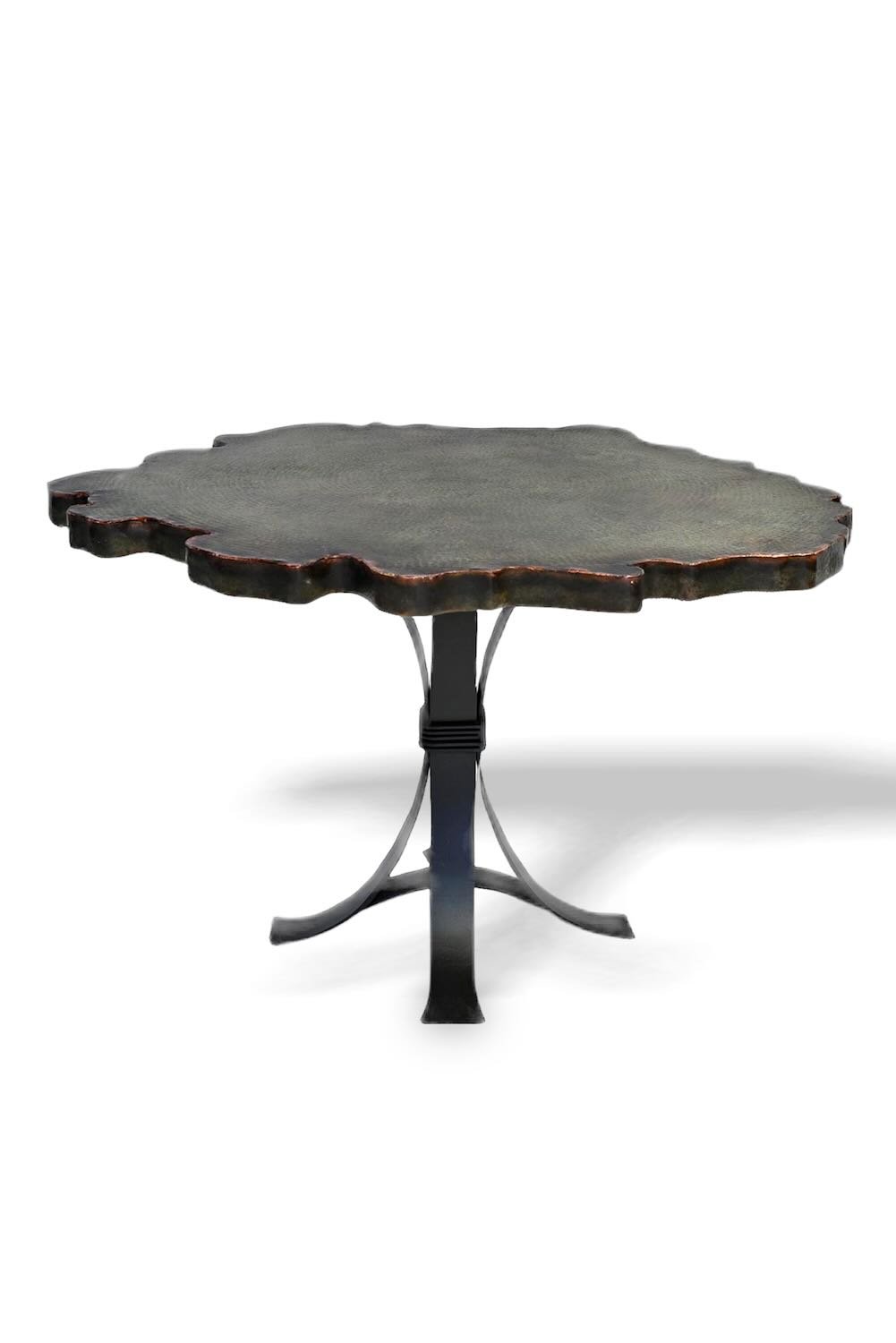 Tabasco Copper Dining Table