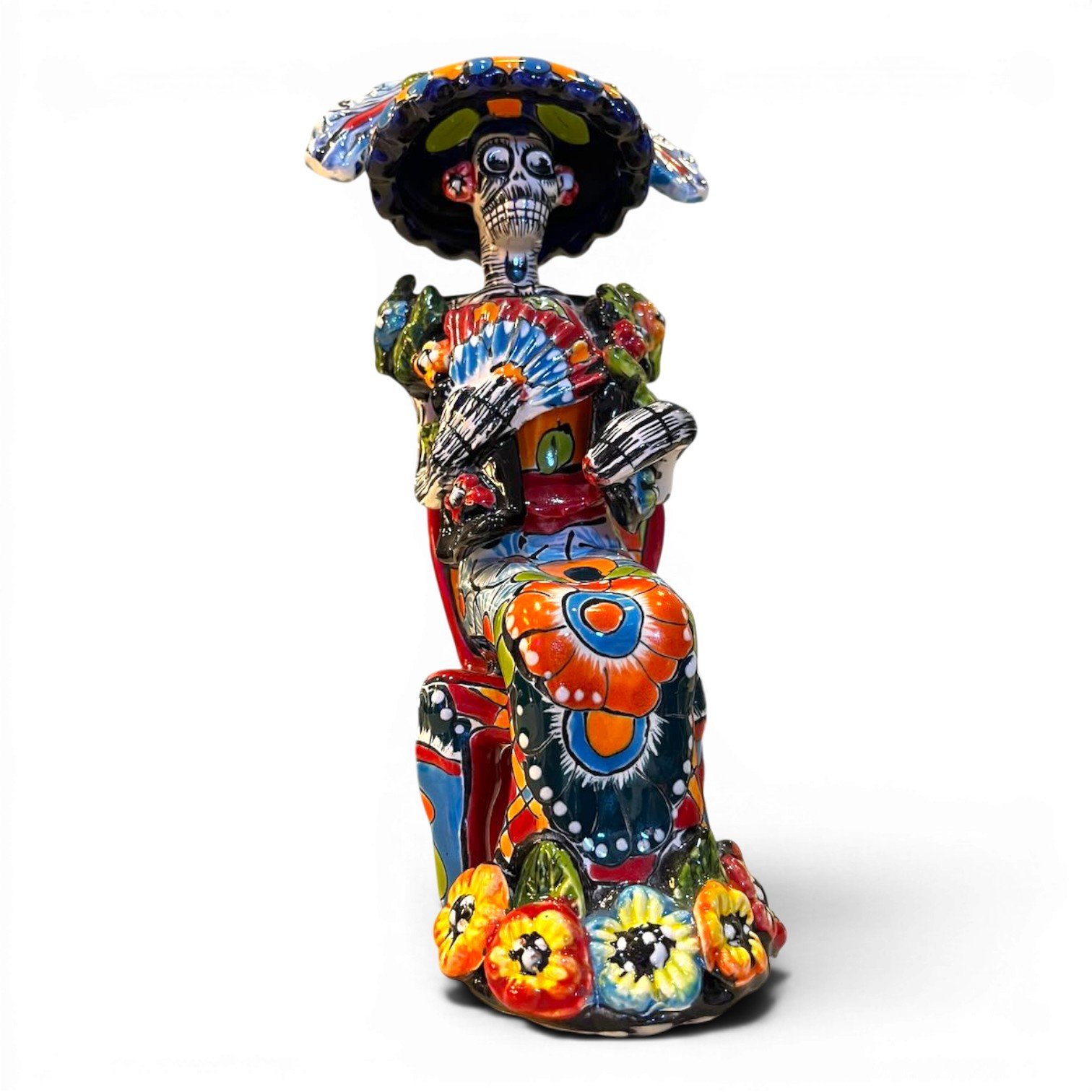 Catrina en la Silla | Handmade Mexican Folk Art Catrina