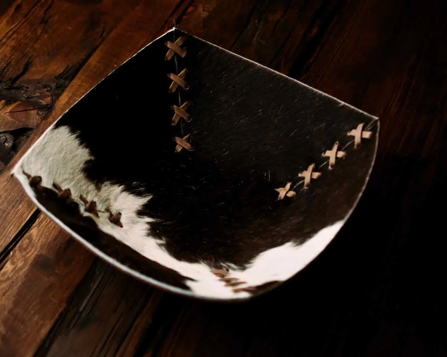 Brazilian Leather Bowl - One