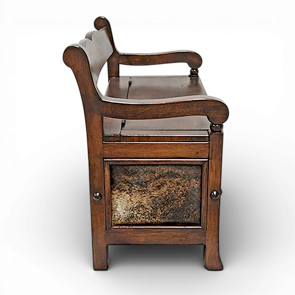 Bisbee Cowhide Trunk Bench