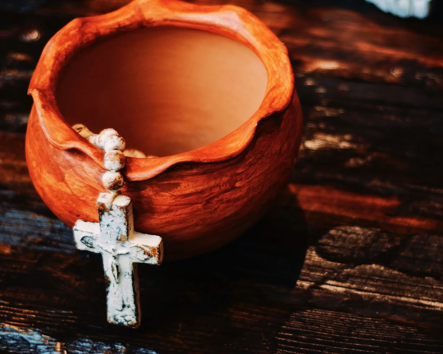 Oaxaca Fired Planter