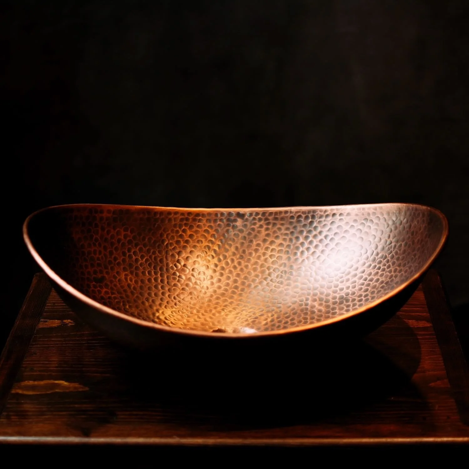Hand Pounded Copper Vessel Sink