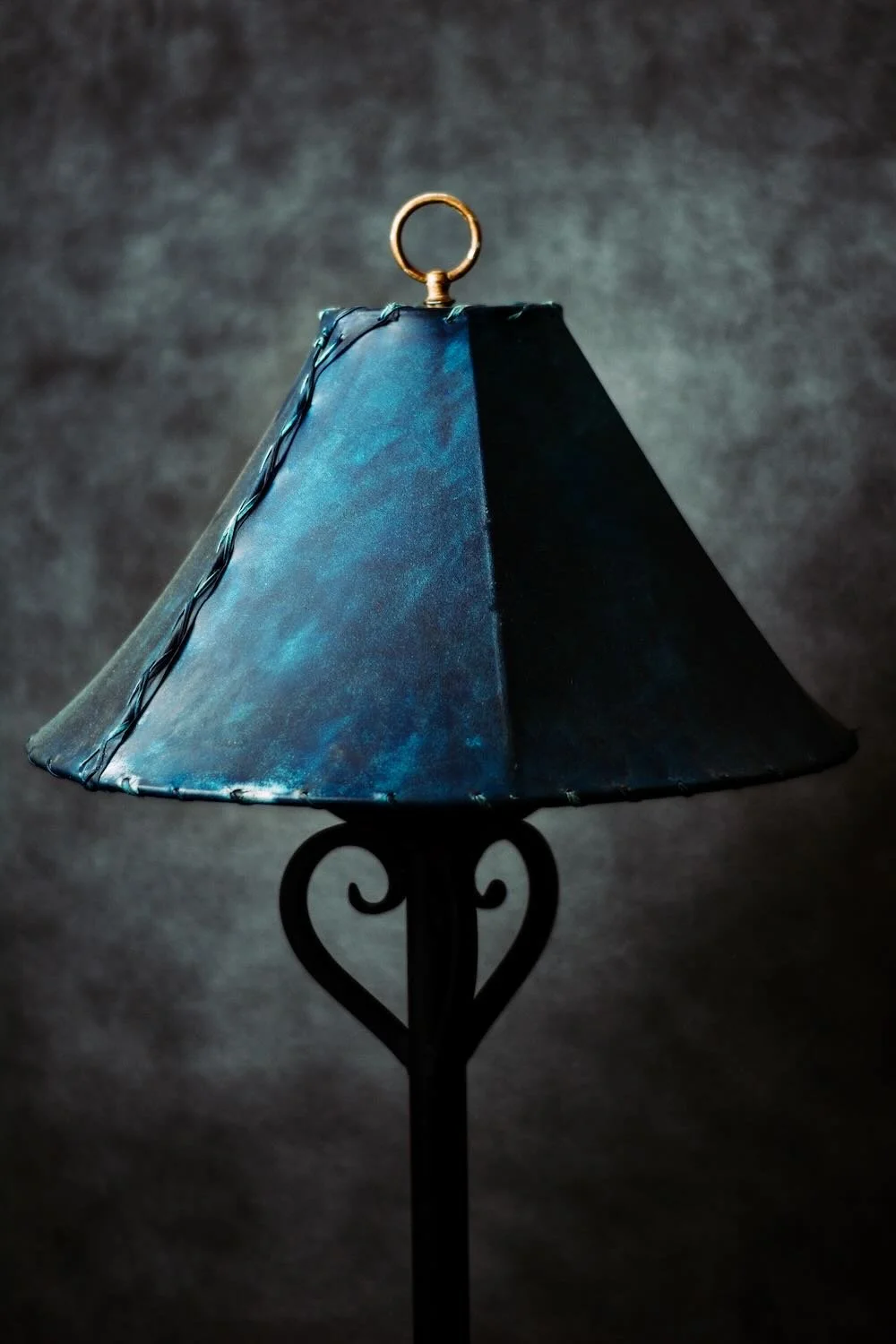 Yellowstone Rawhide Lampshade – Handmade Mexican Rustic Lighting