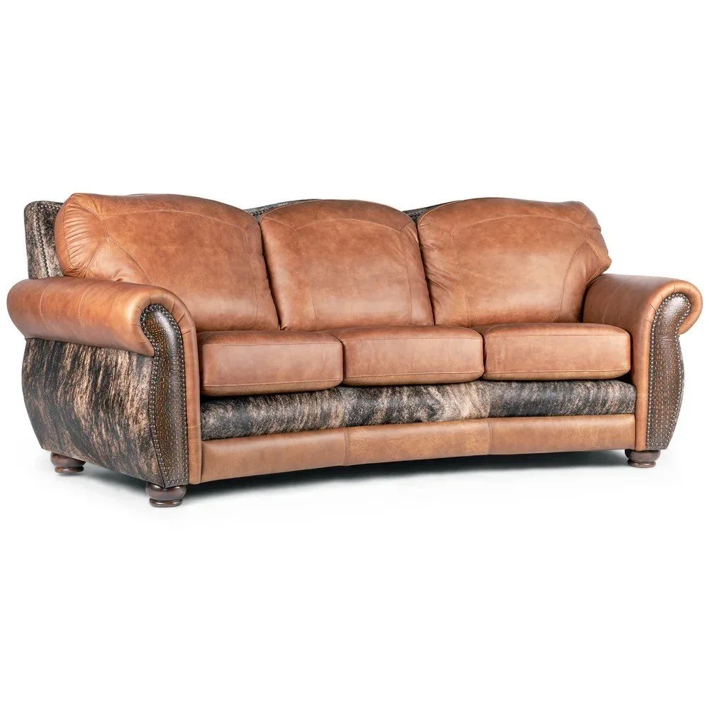 Bozeman 3-Seat Leather Sofa
