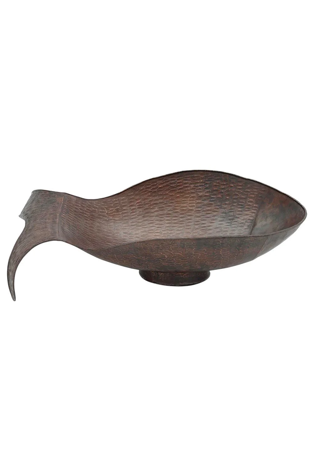 Hacienda Fish Vessel Hammered Copper Sink