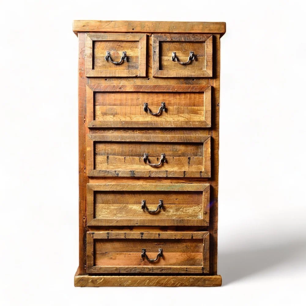Hacienda Rústica Chest | Handmade Mexican Reclaimed Wood Dresser