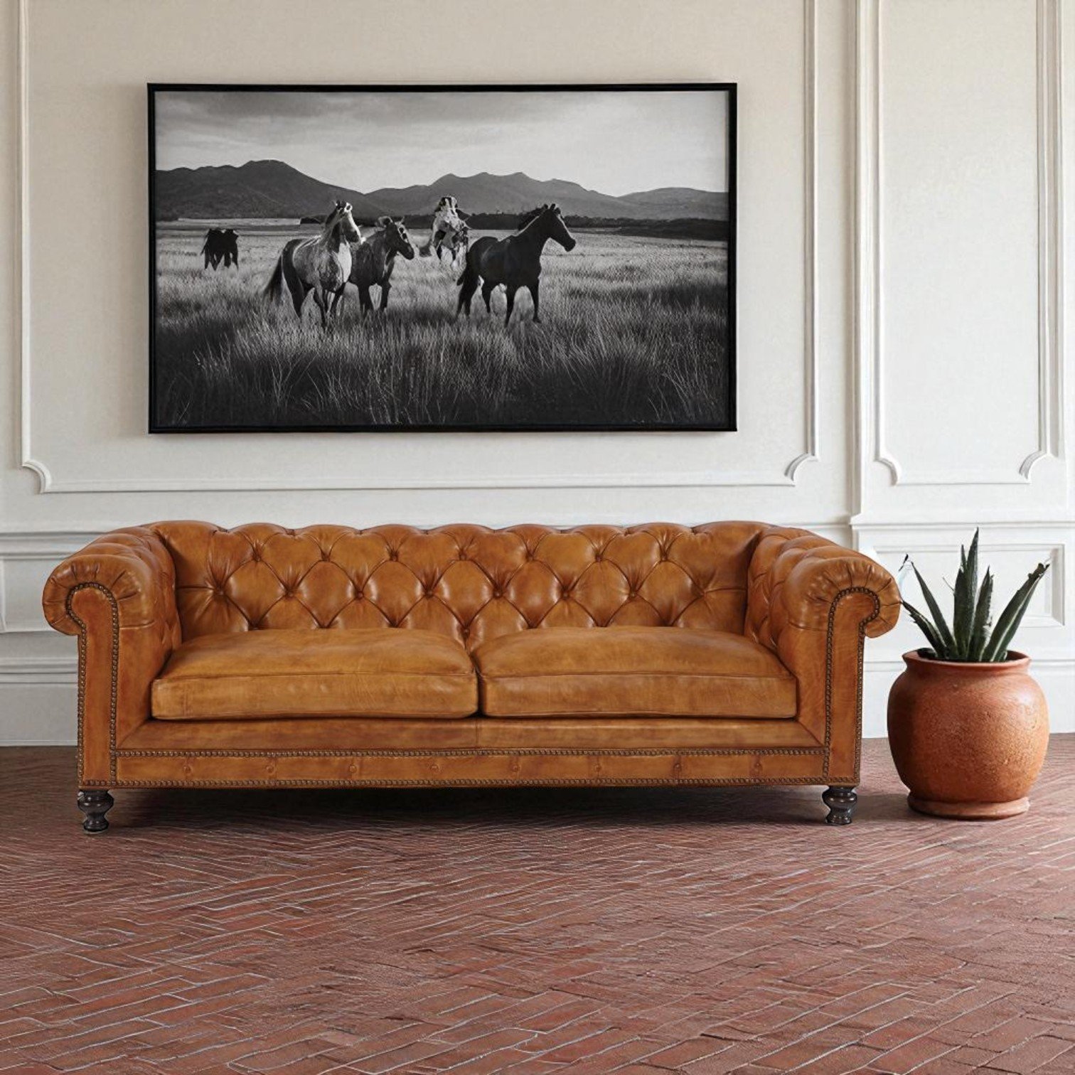 Chinook Leather Sofa