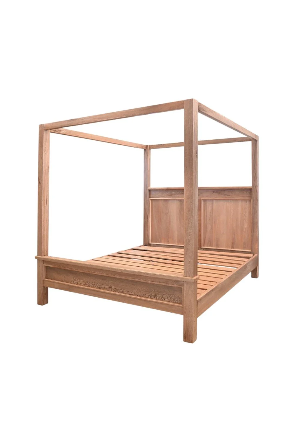 Alpine Bed – Handmade Rustic Canopy Bed