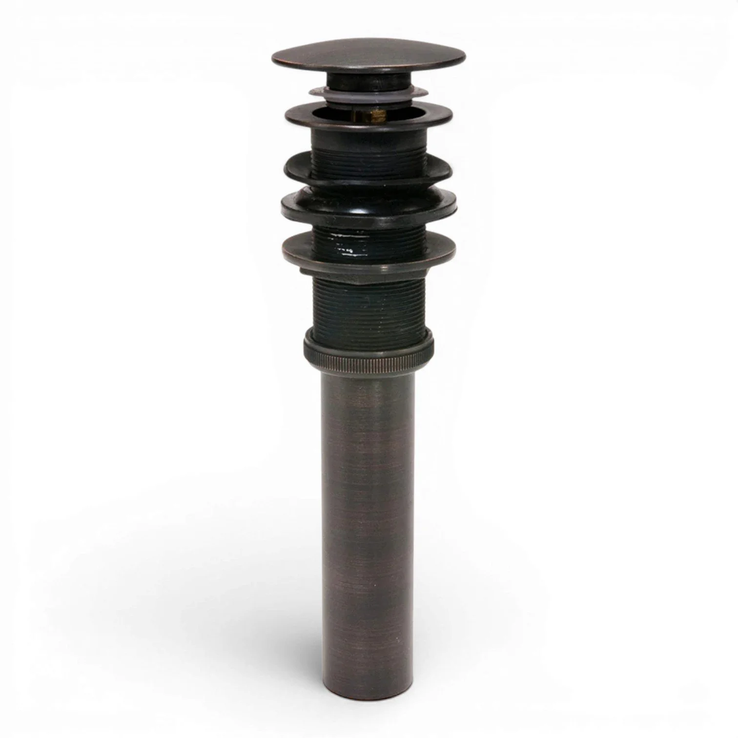 1.5" Non-Overflow Pop-up Bathroom Sink Drain | Solid Brass