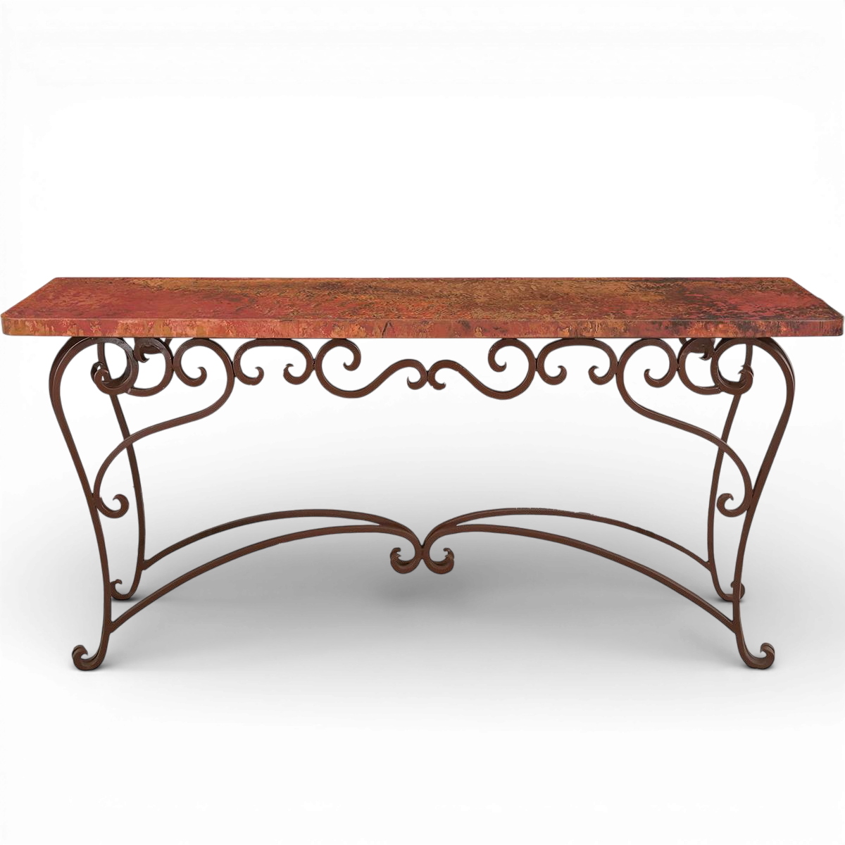 El Paso Copper Sofa Table - Natural