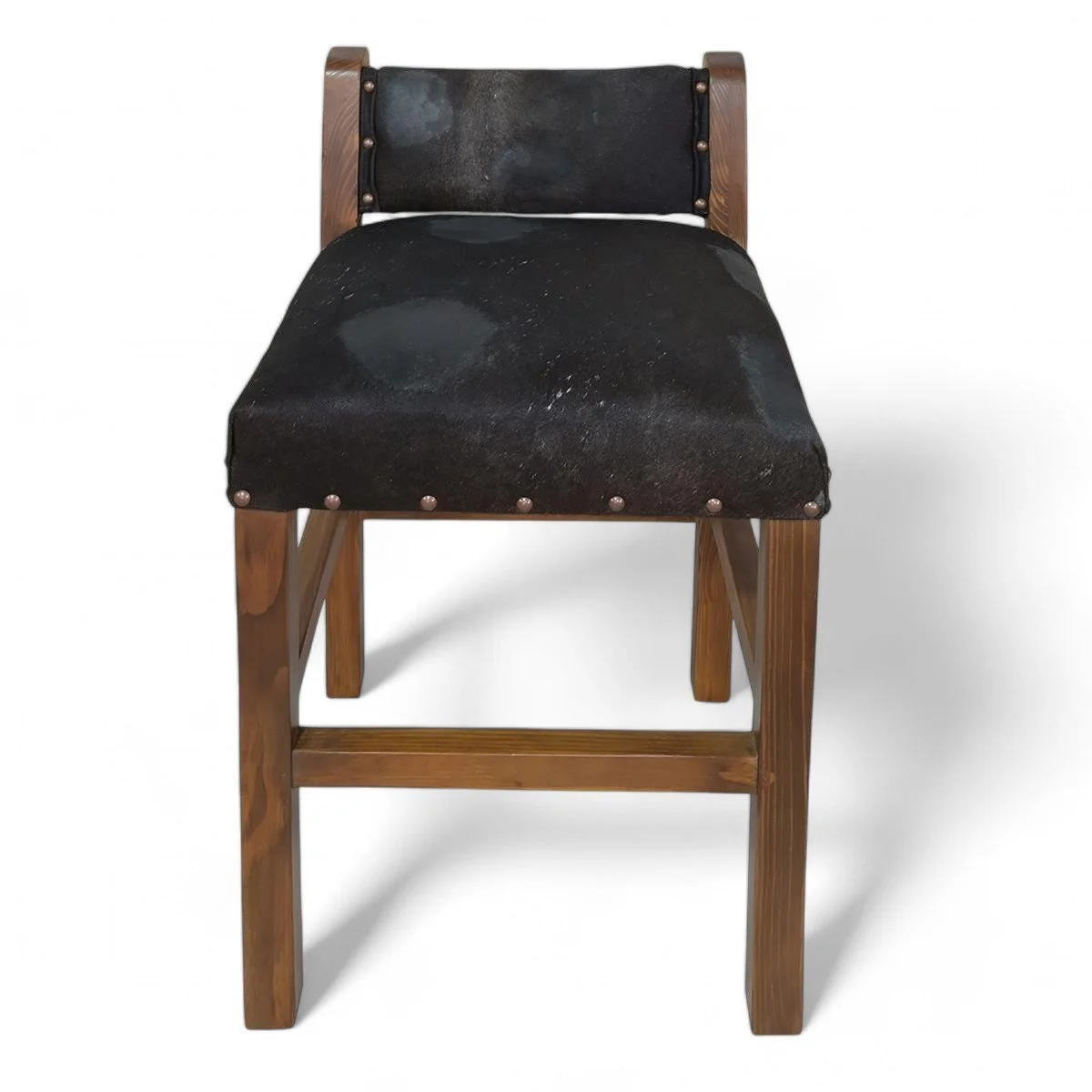 Sterling City Cowhide Counter Barstool