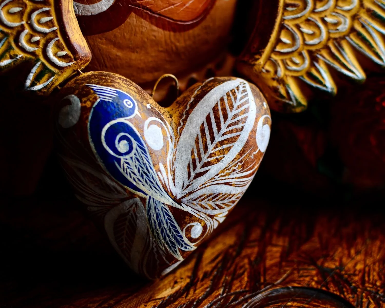 Angelic Sacred Heart with Wings