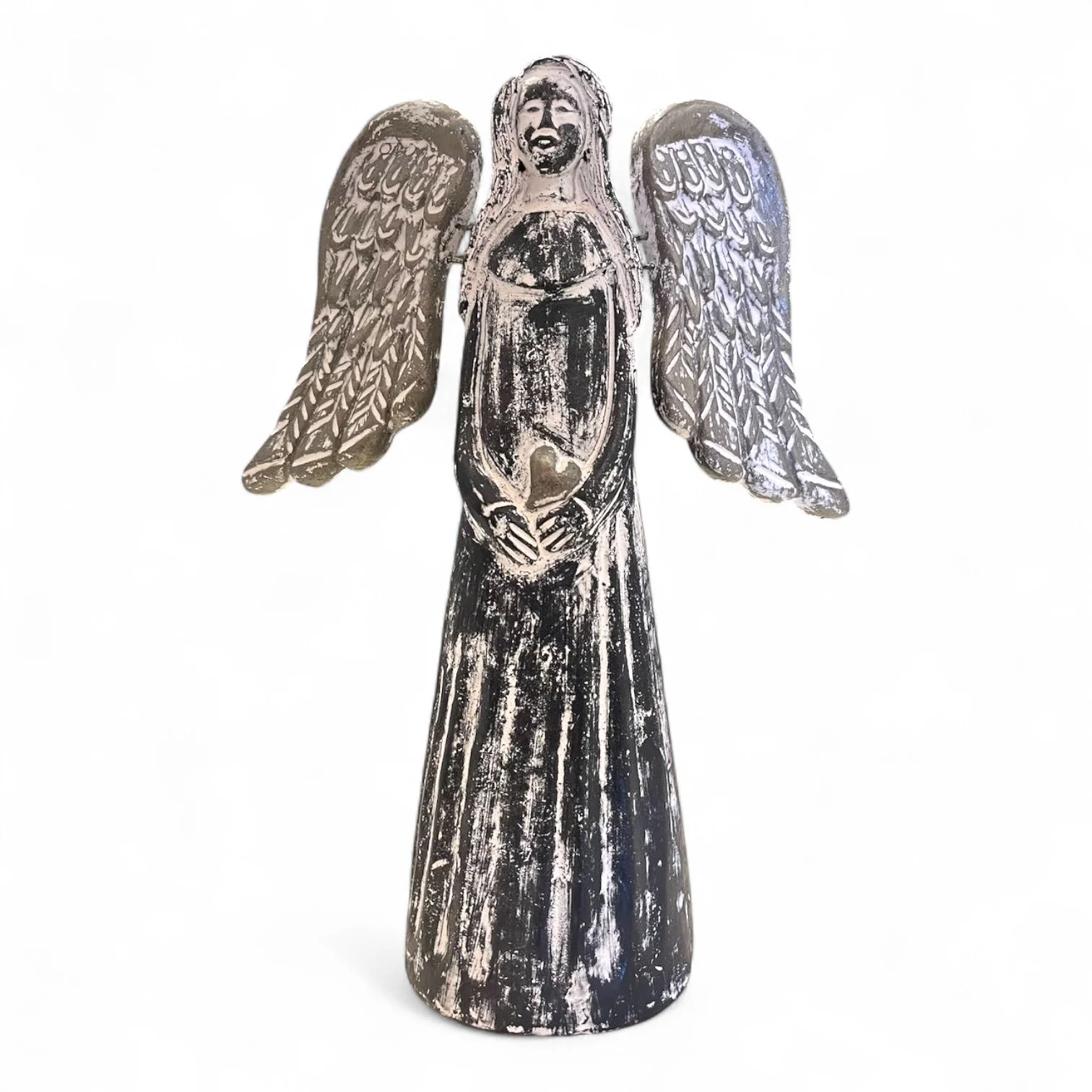 Clay Angel with Heart