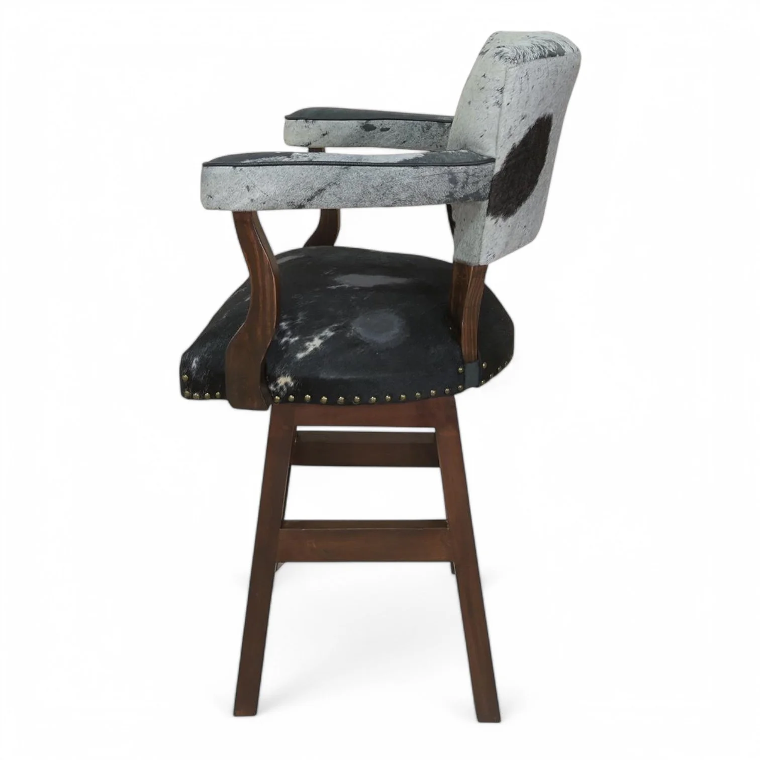 San Angelo Cowhide Barstool