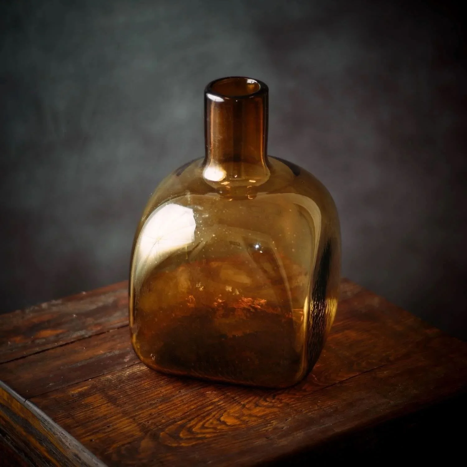 Amber Tequila Bottle