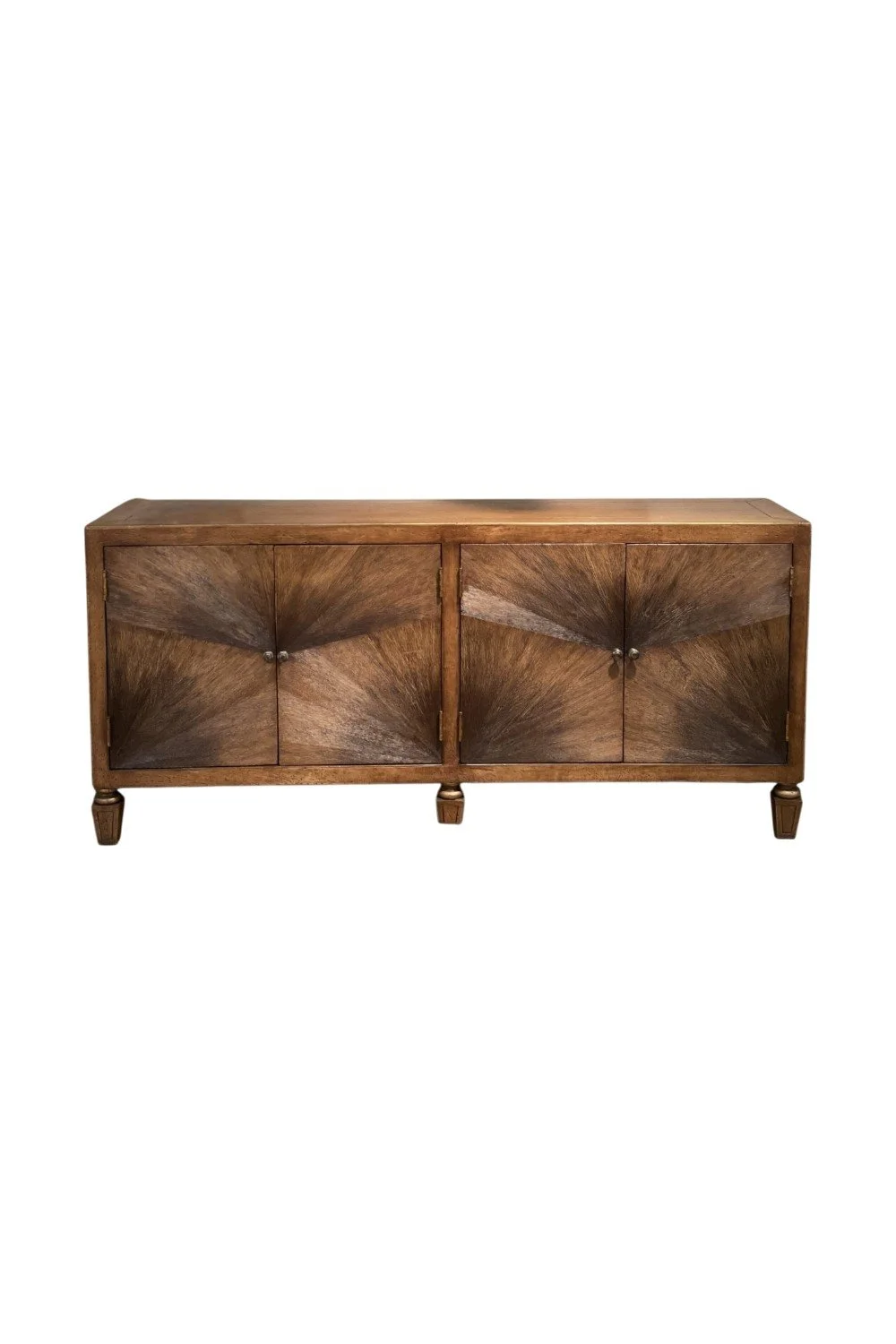 La Esperanza Buffet – Handmade Peruvian Sunburst Wood Cabinet