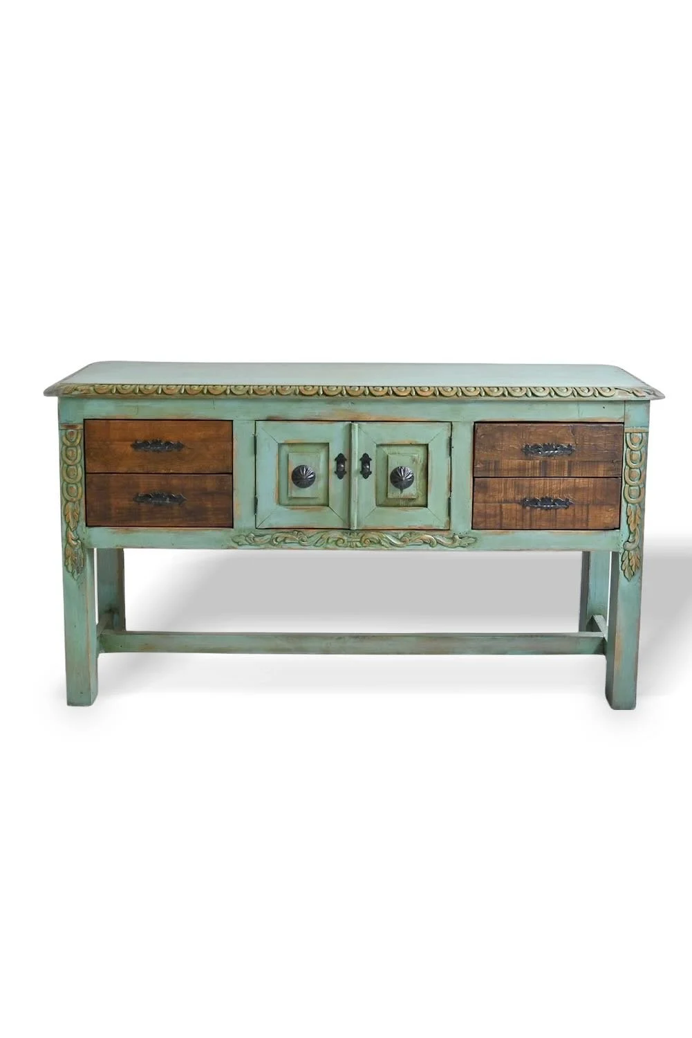 El Lobo Turquoise Sofa Table
