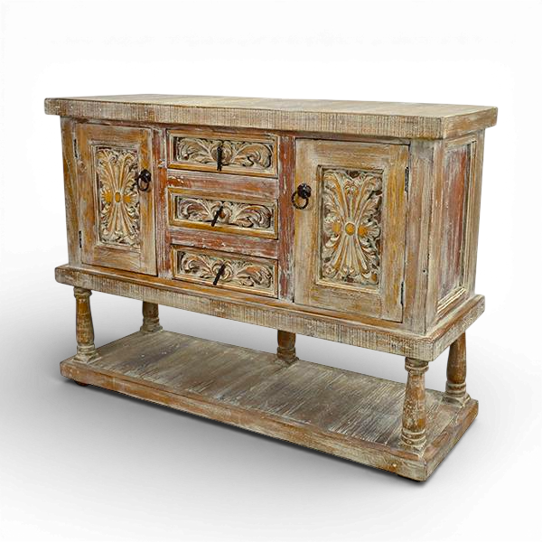 Wind River Buffet - White Wash