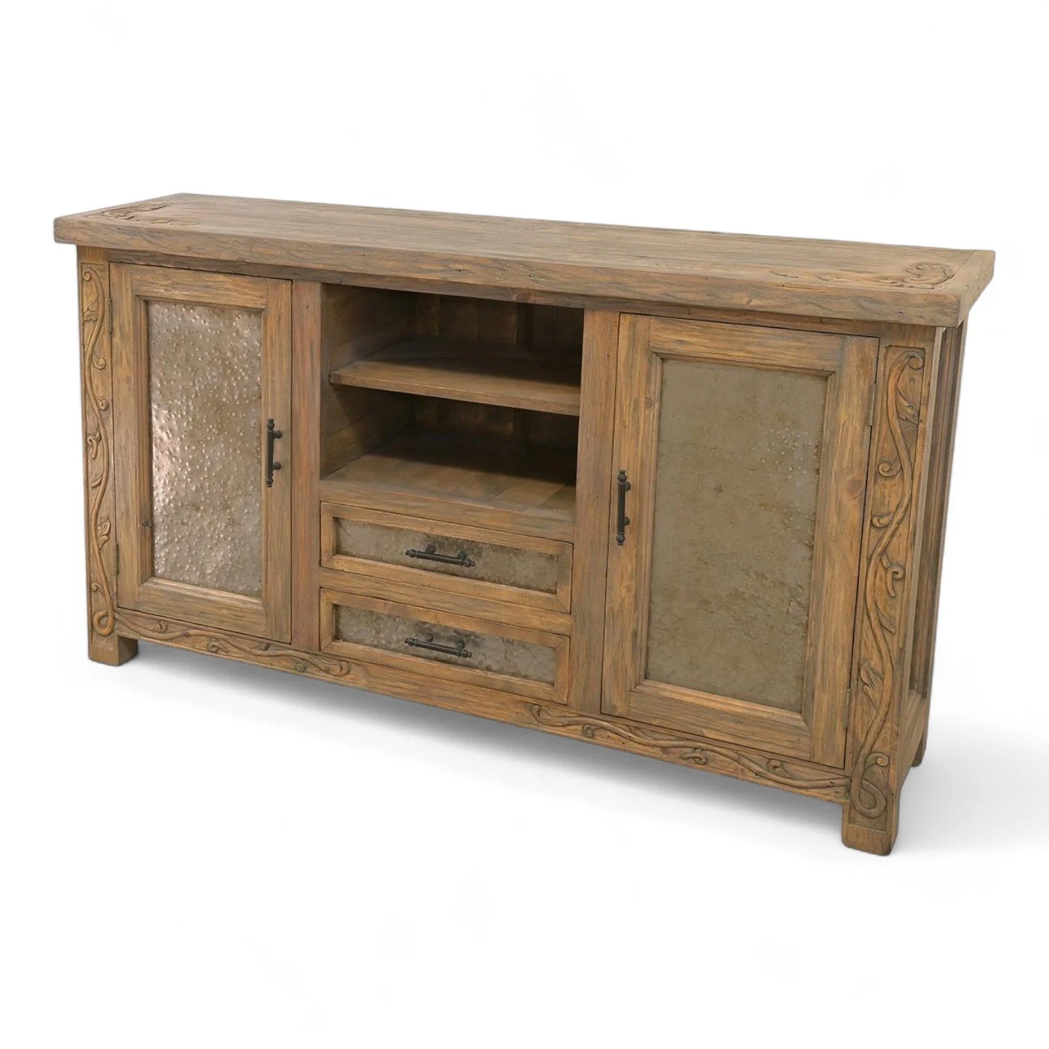 Whetstone Carved TV Console