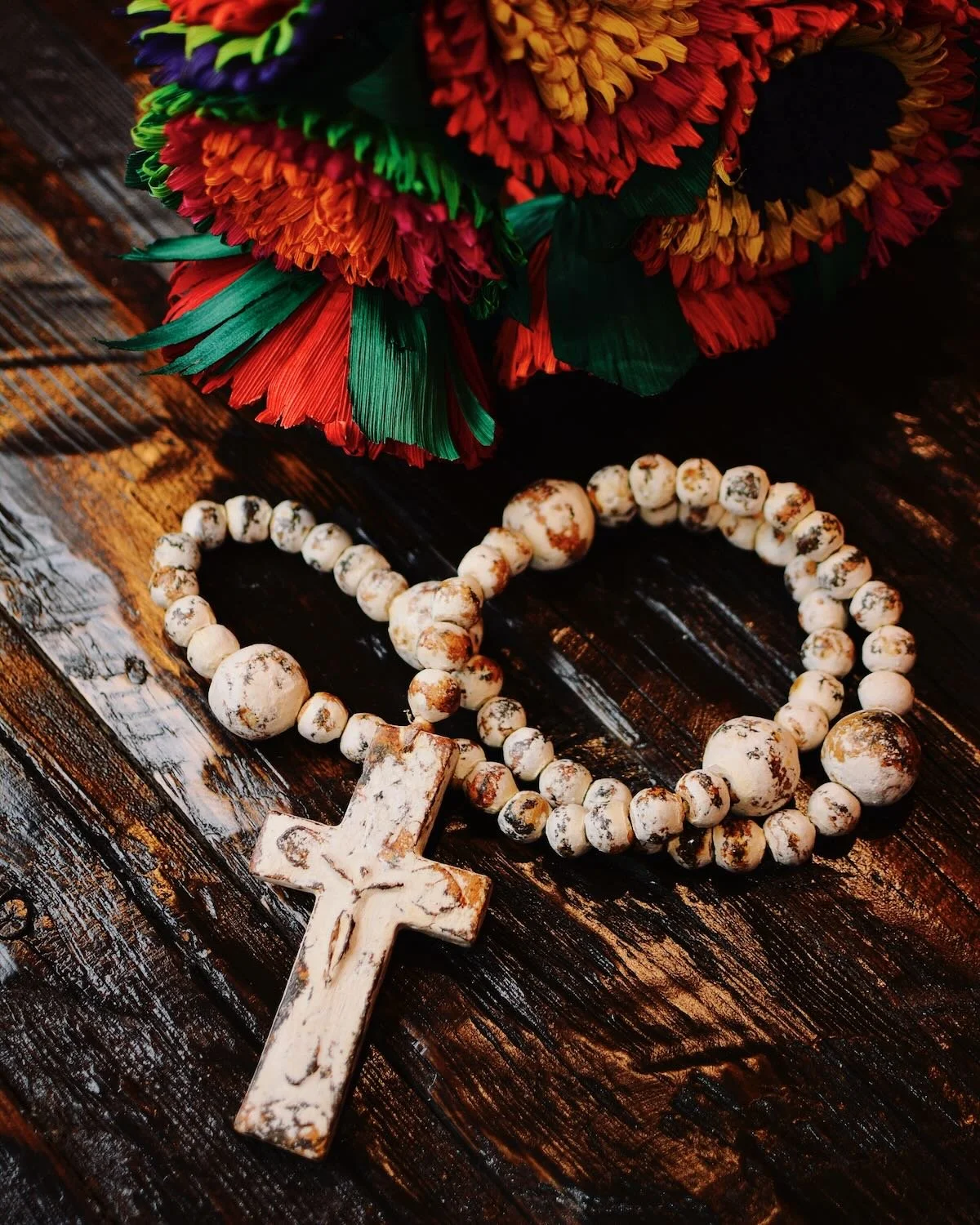 Small Cream CCJ Rosary