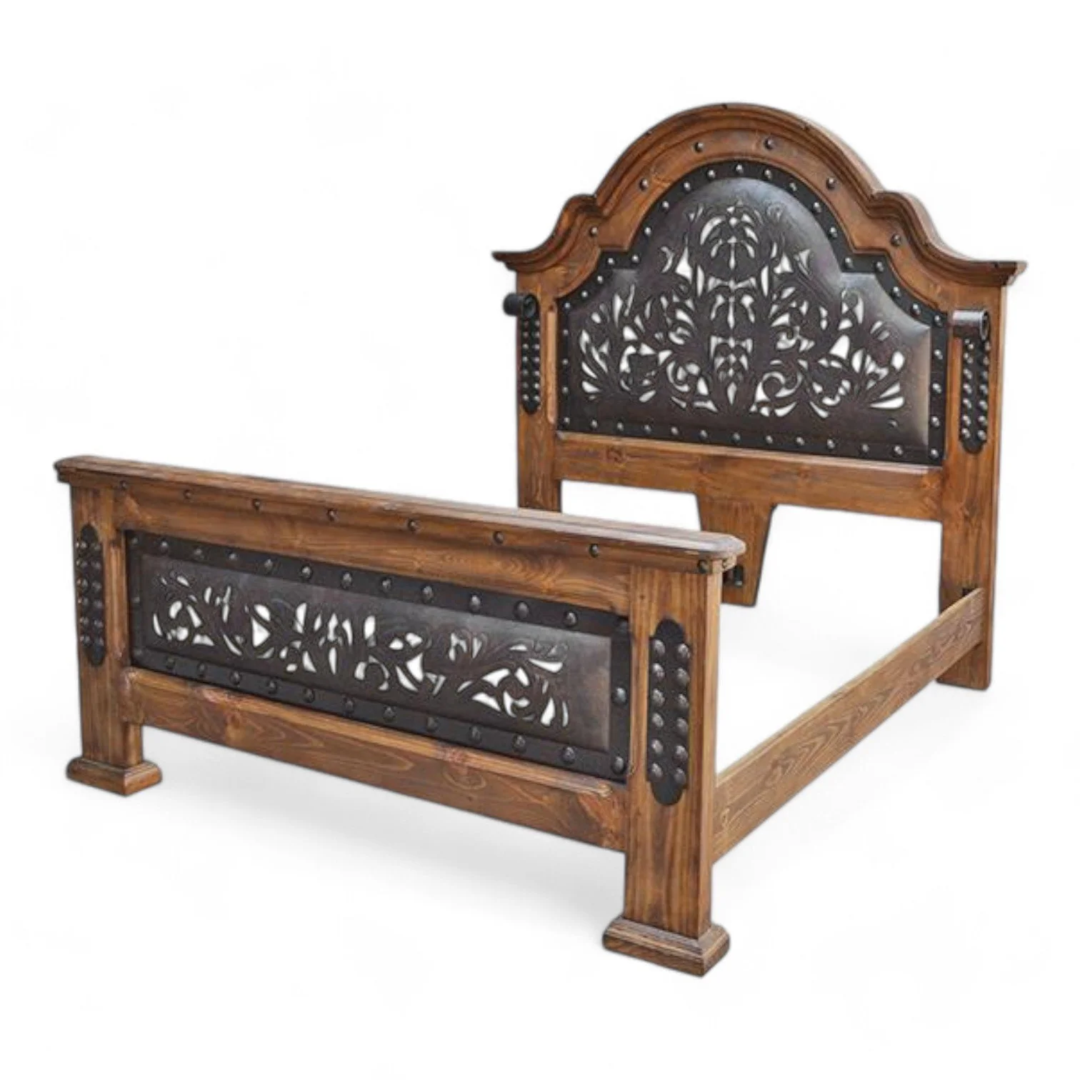Herradura Tooled Leather Bed