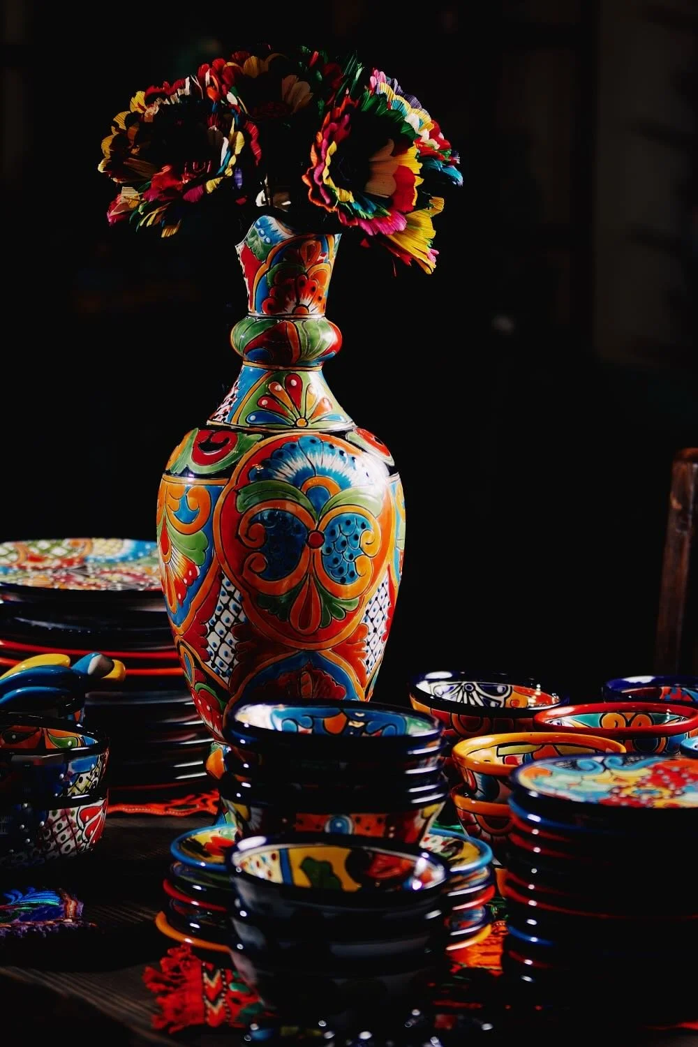Talavera La Paz Vase