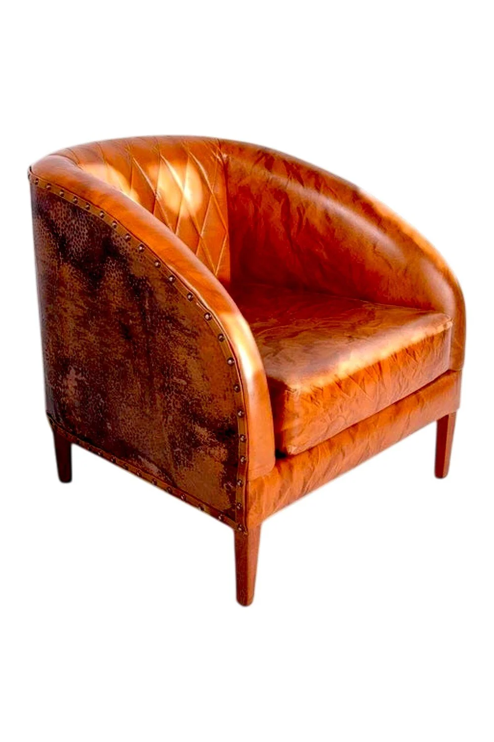 Matamoros Leather Occasional Chair