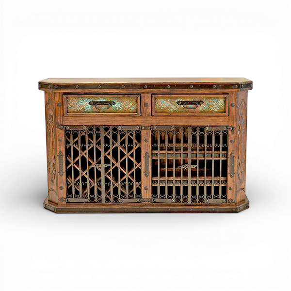 Latexo Copper Wine Cabinet