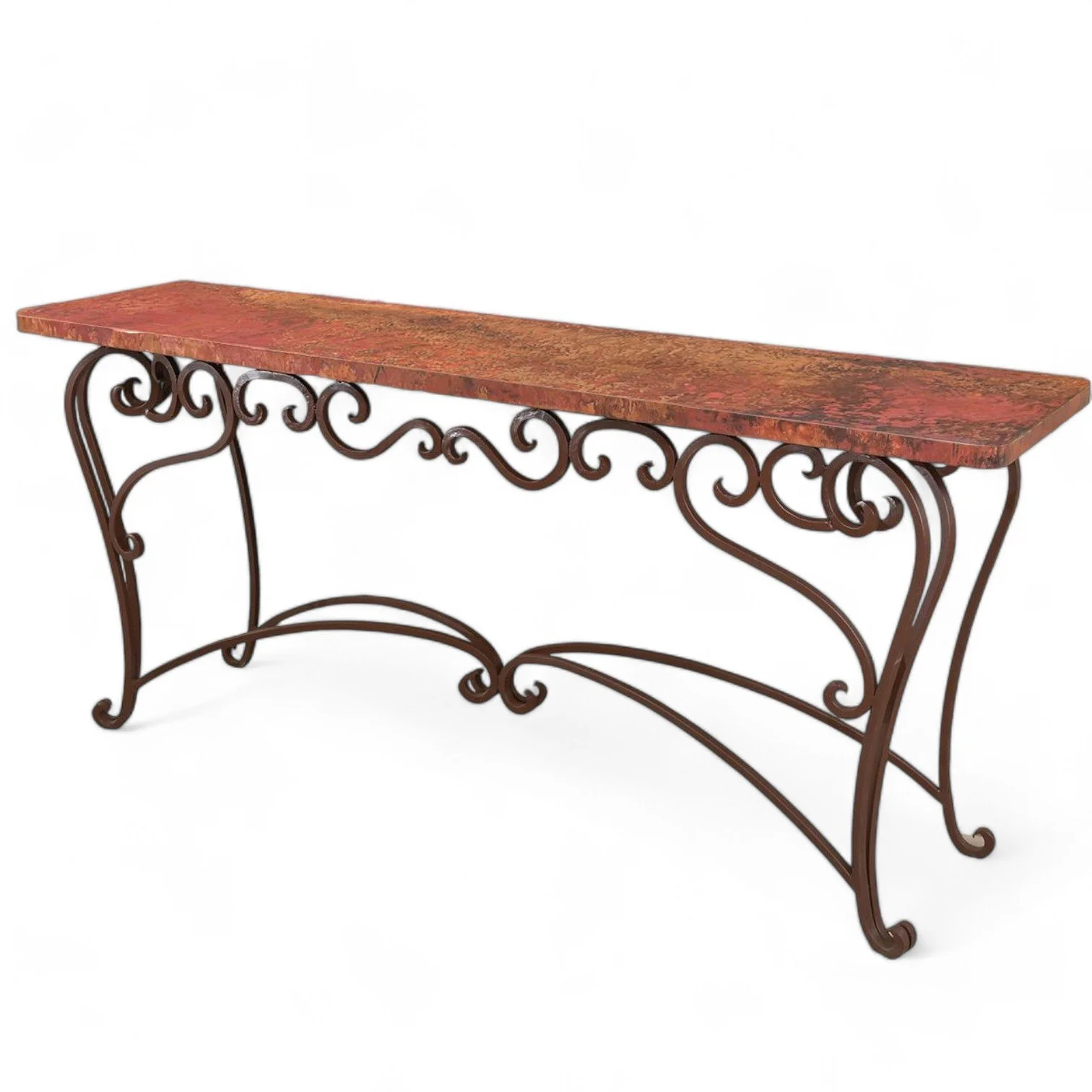 El Paso Copper Sofa Table - Natural