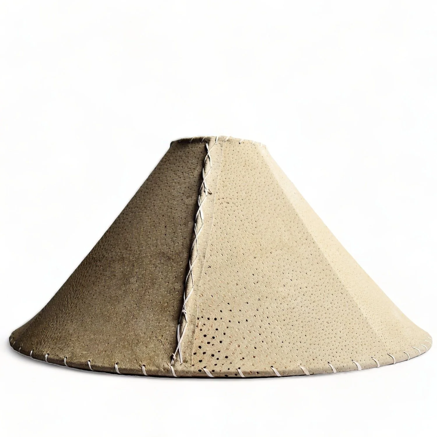 Pigskin Lampshade - Tan