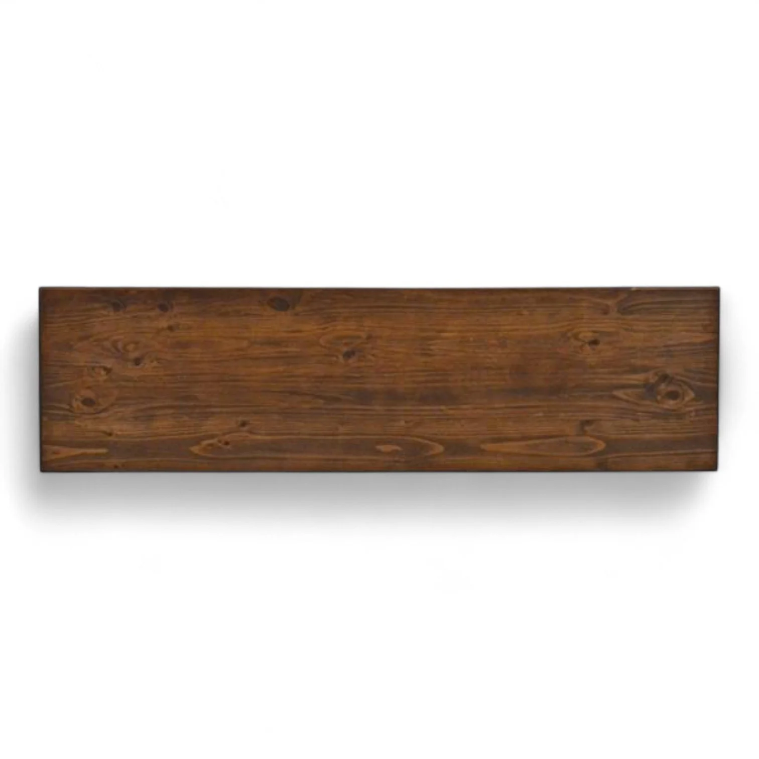 Handmade in Mexico, the Old West Longhorn Carved Console features a cowhide front panel, carved Longhorn detail, and trunk-style storage. Rustic Western design, 72" x 20" x 36".