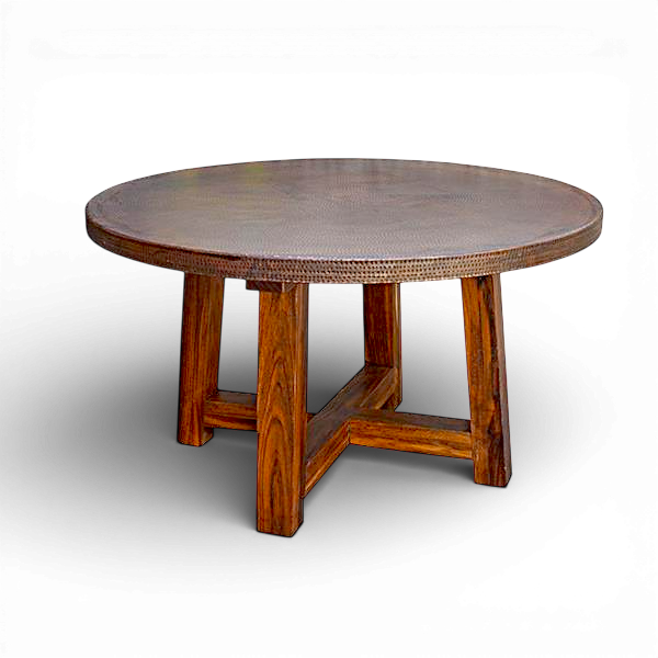Roswell Copper Dining Table