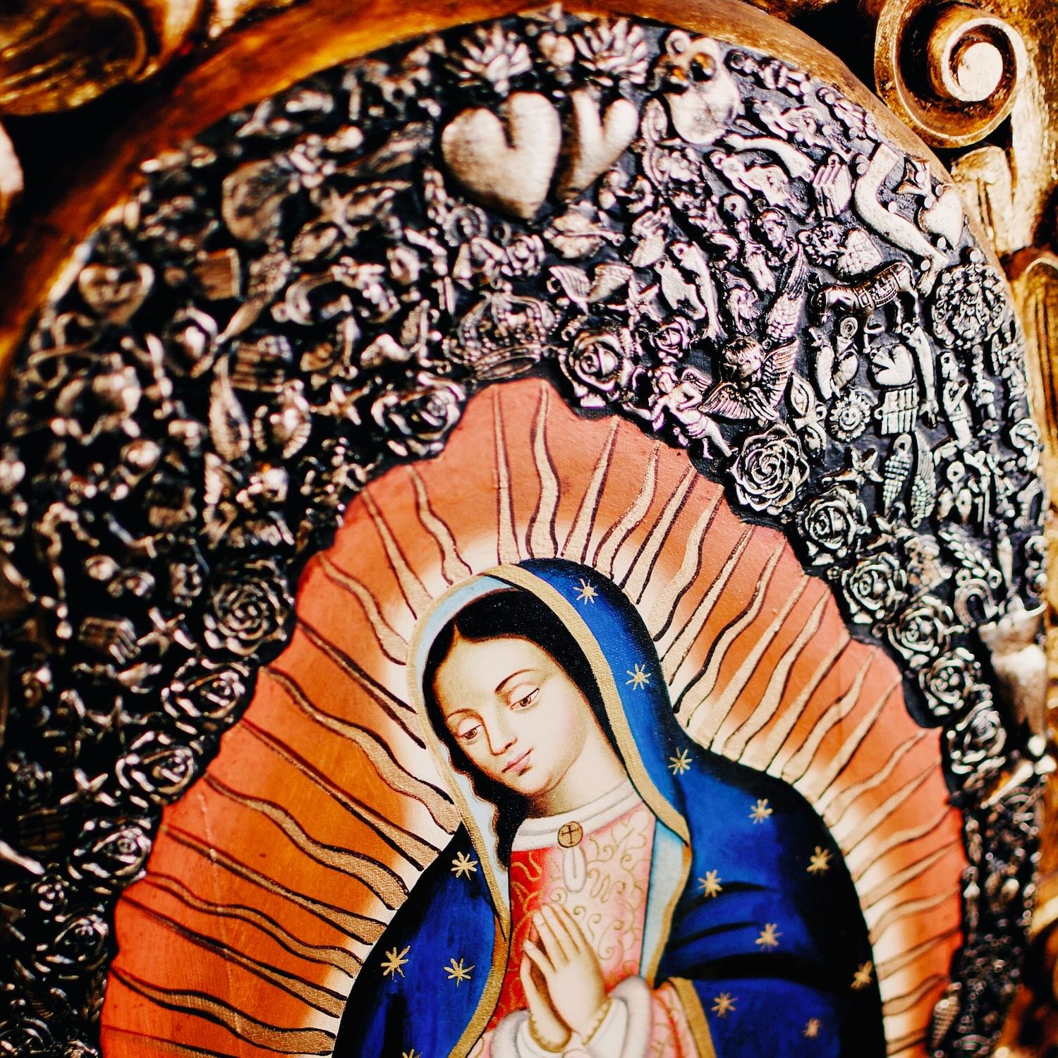 Retablo Dorado de Guadalupe