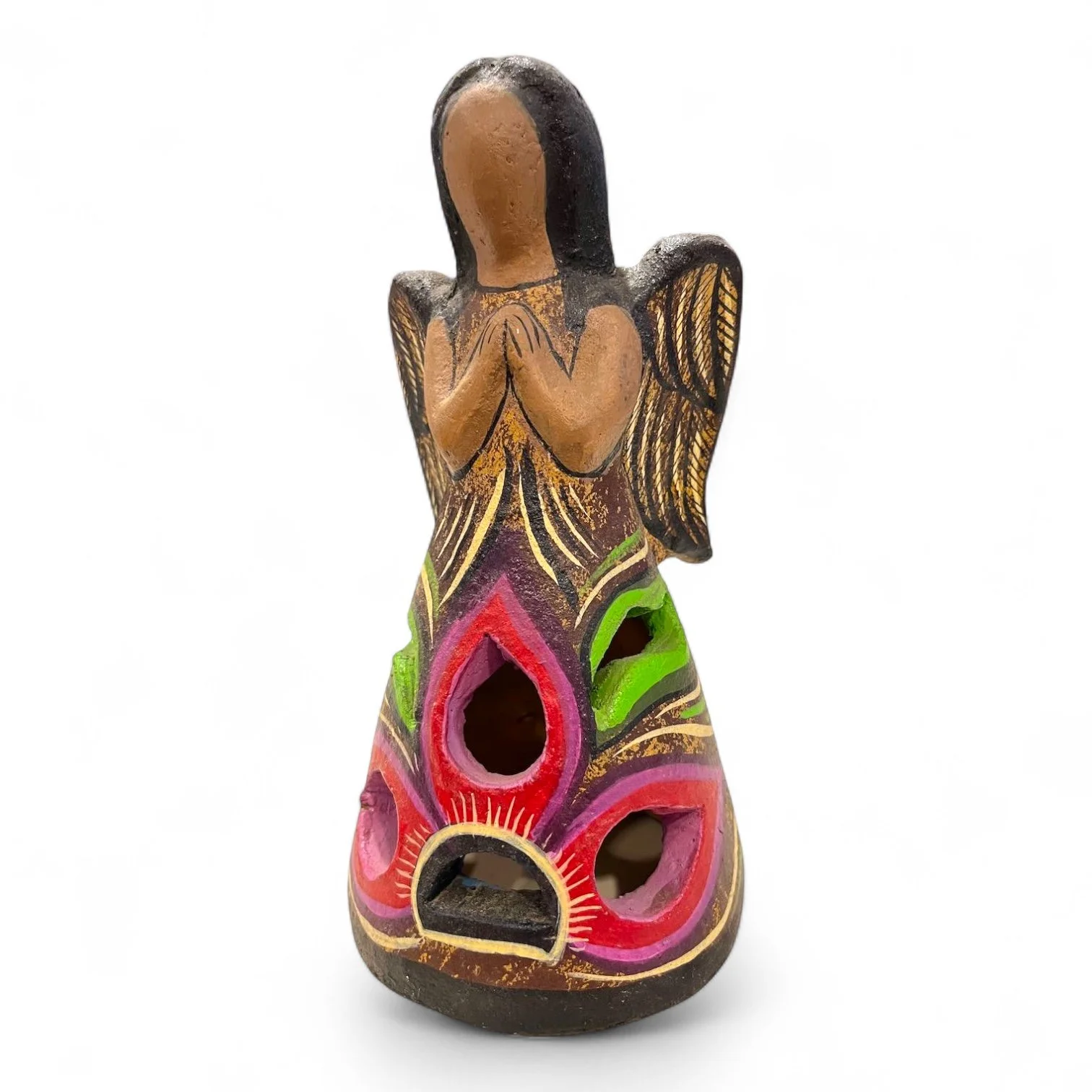 Clay Angel Luminaria
