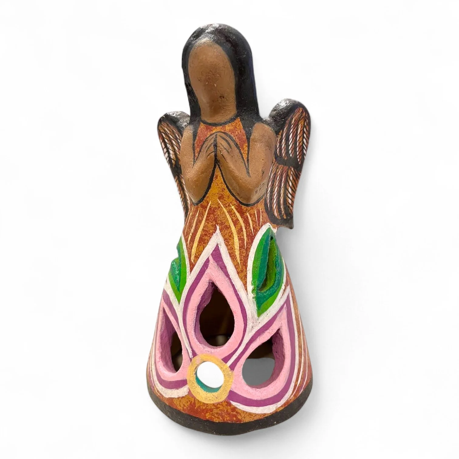 Clay Angel Luminaria