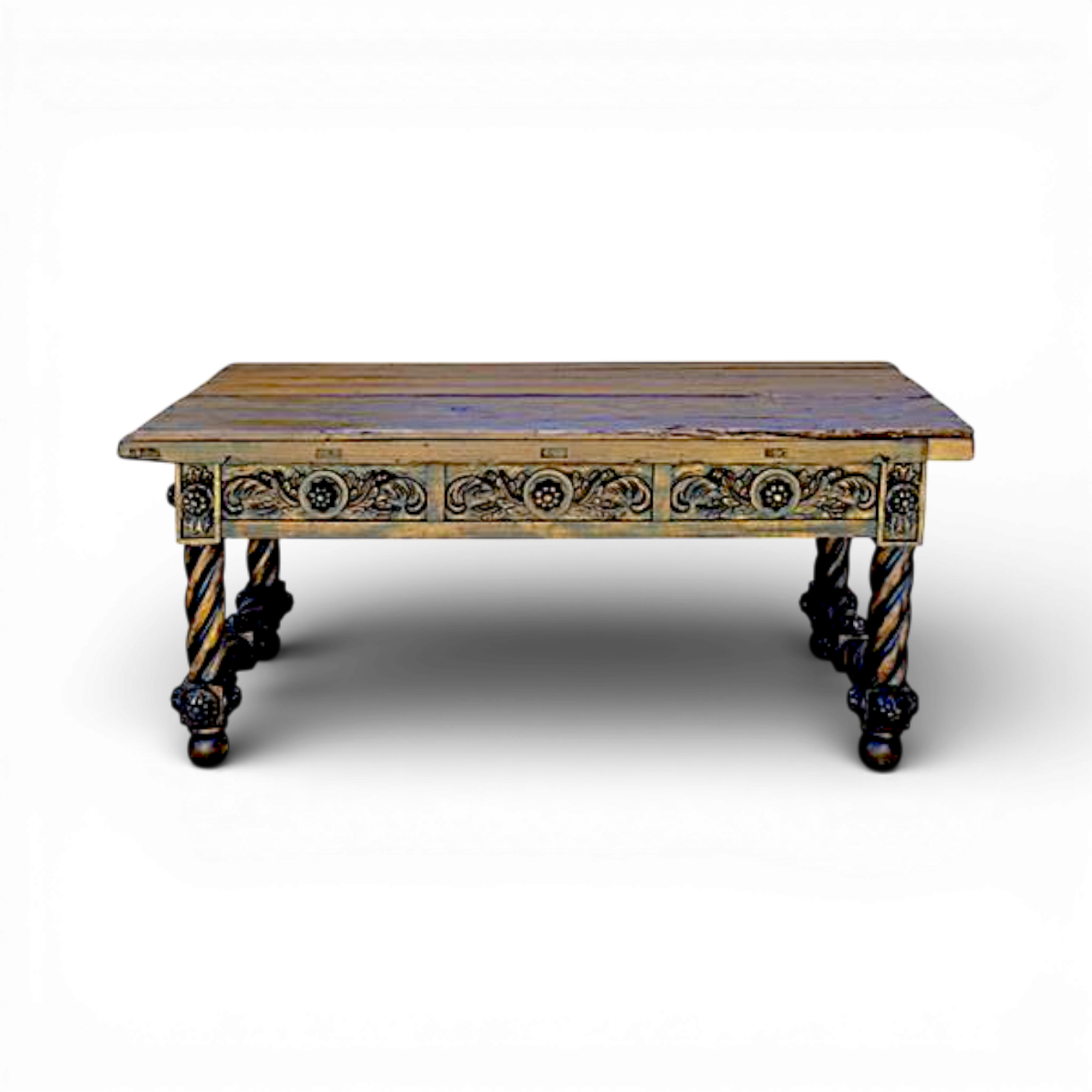 Santa Olaya Hand Carved Desk