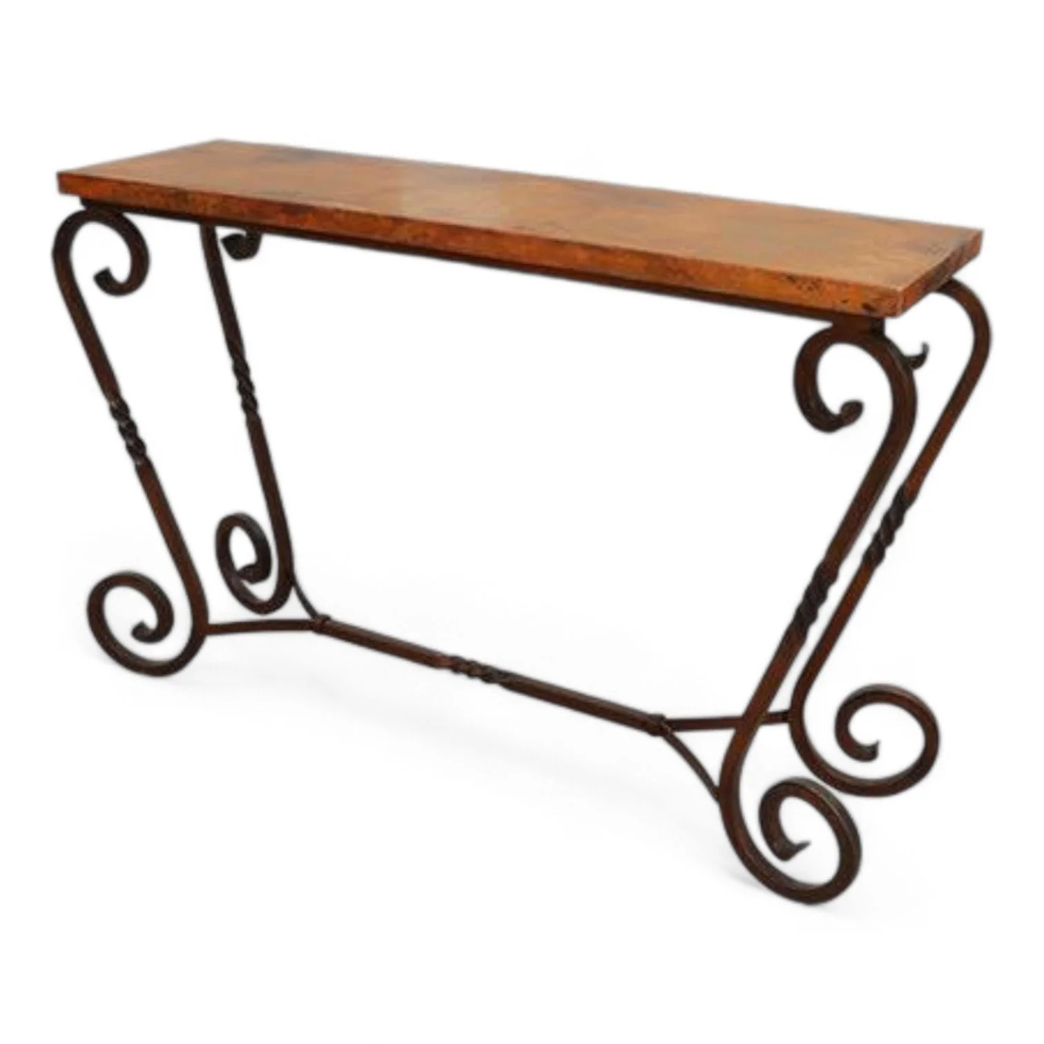 El Durazo Copper Sofa Table