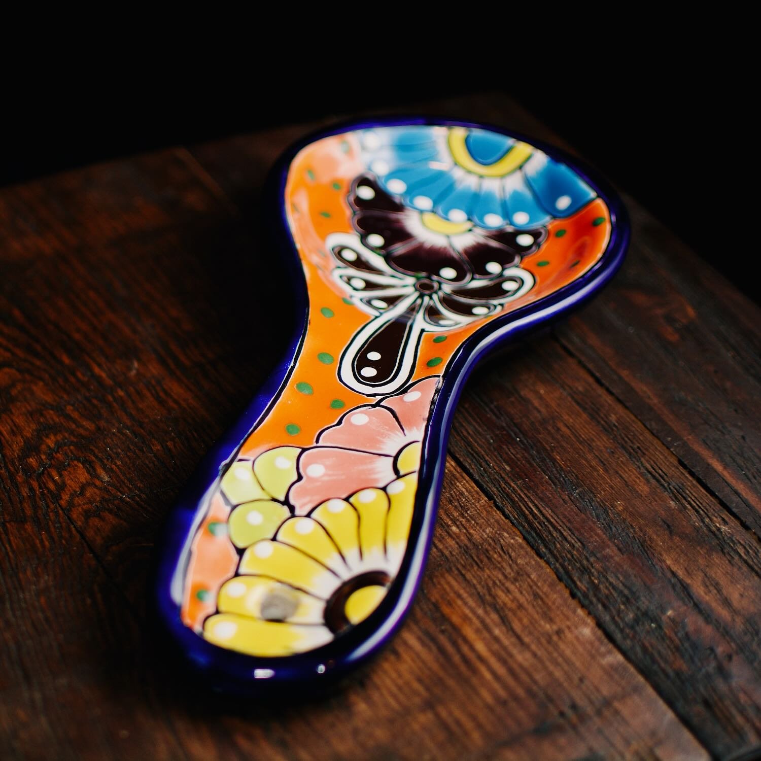 Colorful Talavera Spoon Rest 5