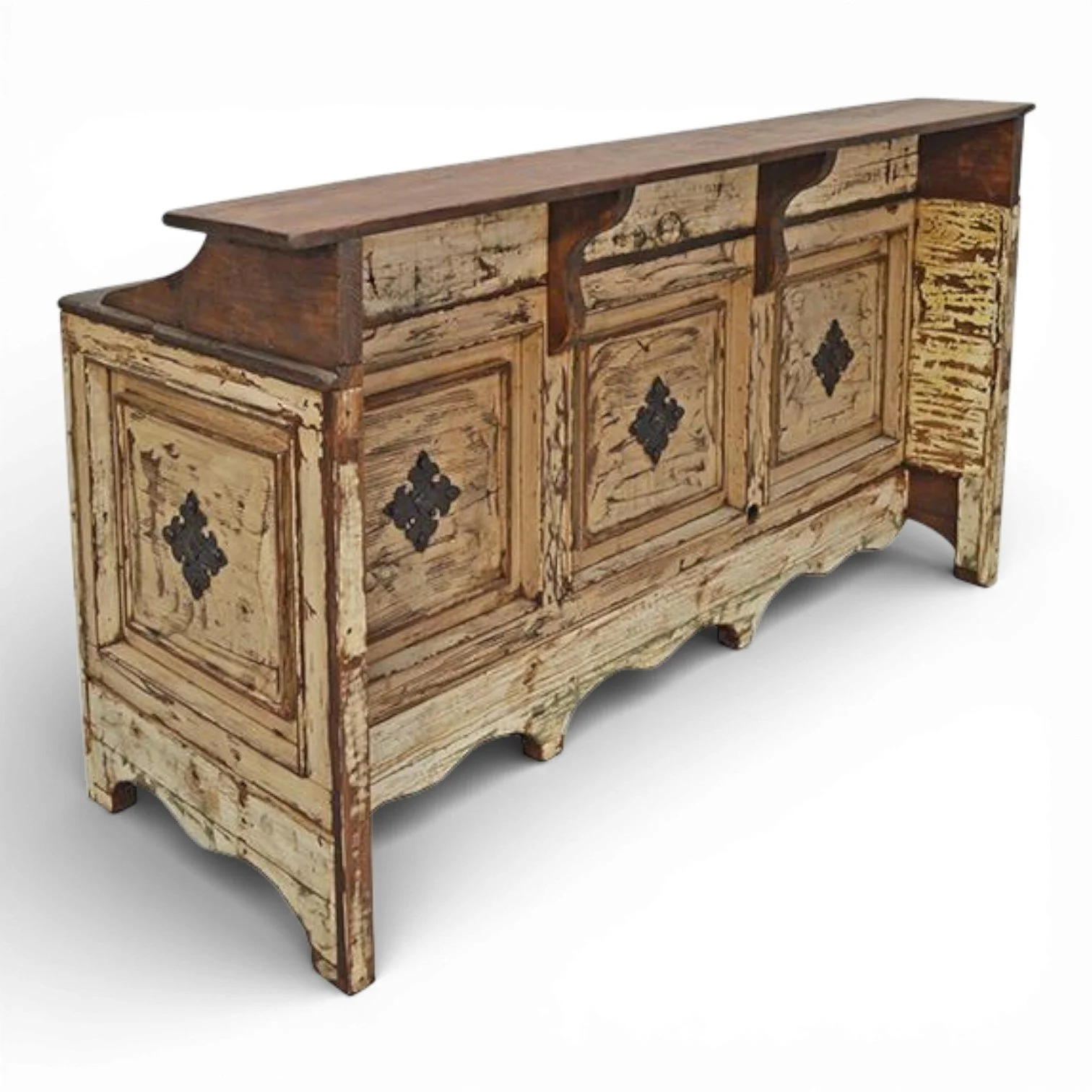 Yucatan Bar - Distressed White