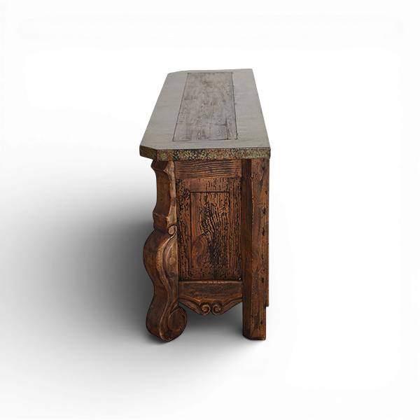 San Claudio Copper TV Console