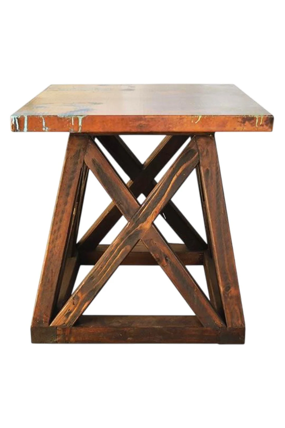 Santa Clara Copper End Table